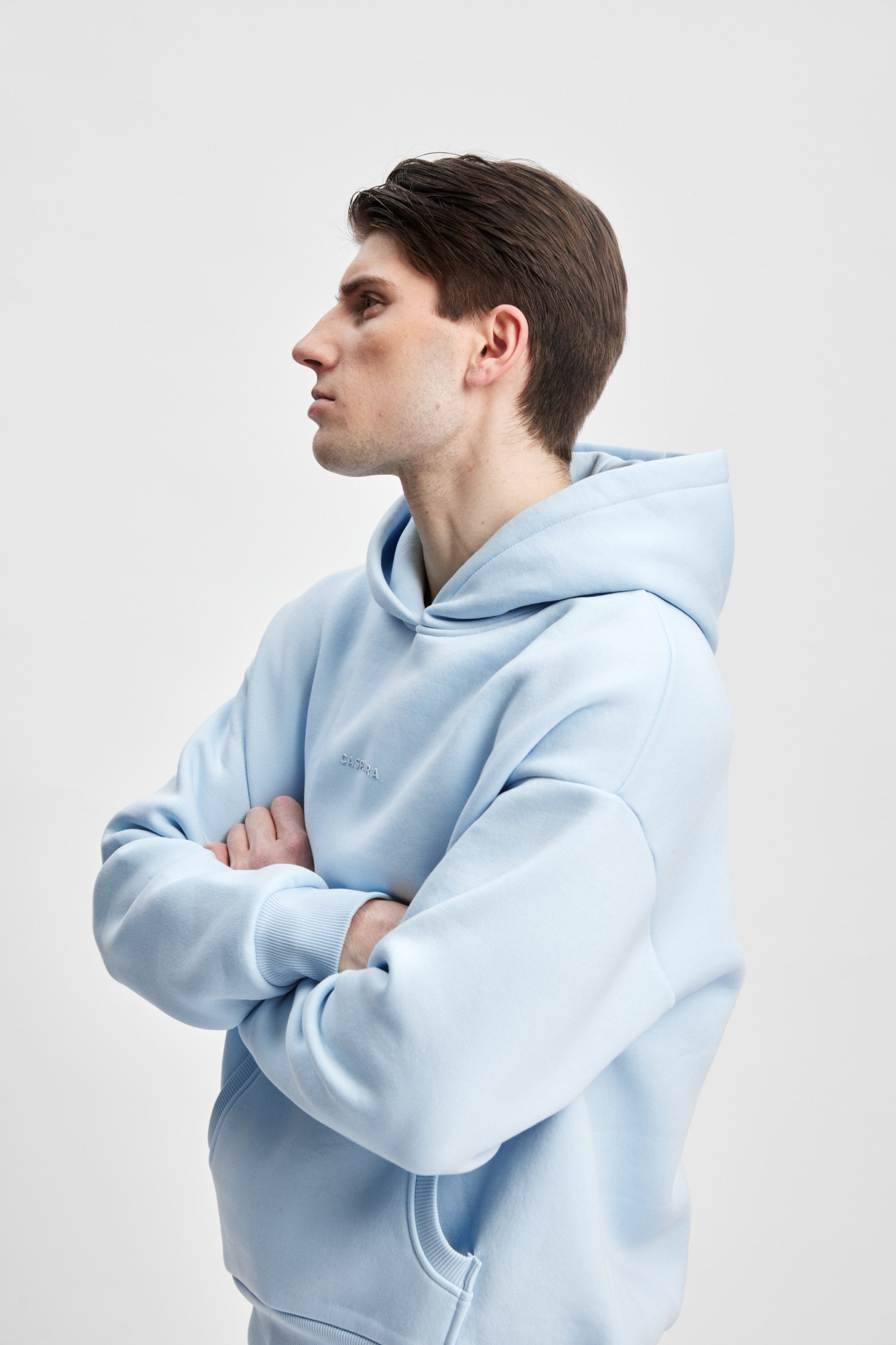 M. Pollux Hoodie - Light blue